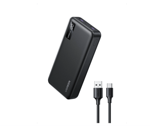 باور بانك من يوجرين بسعة 20000مللي أمبير بقوة 20 و...