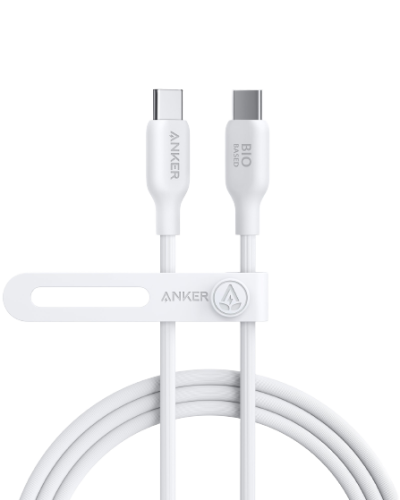 كابل شحن أنكر 544 USB-C إلى USB-C (3FT) ابيض