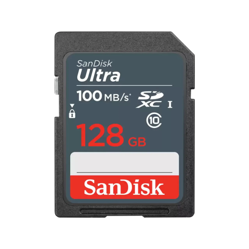بطاقة ذاكرة من SANDISK ULTRA SDXC UHS-I سعة 128 جي...