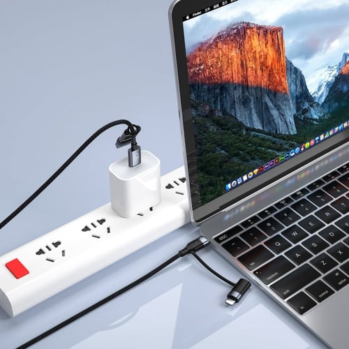 كابل شحن 4-IN-1 USB/USB-C To USB-