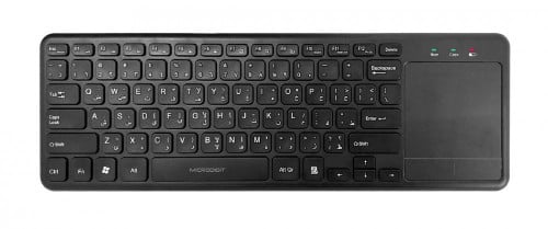 لوحة مفاتيح لاسلكية صغيرة من مايكرو ديجيت تعمل بال...