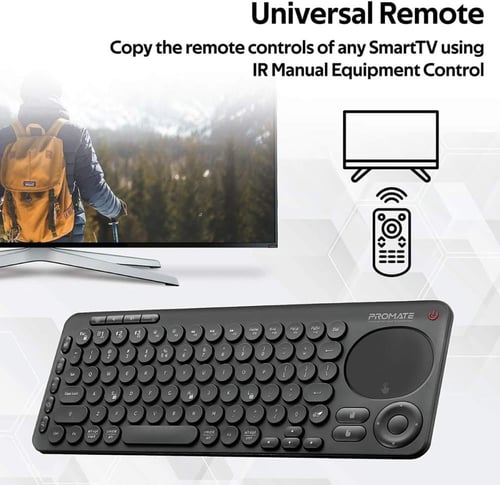 لوحة مفاتيح وماوس لمس من بروميت KEYPAD-1 بلوتوث