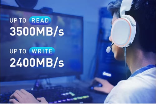 وحدة تخزين داخلية من LEXAR من نوع SSD بسعة M.2 1TB...