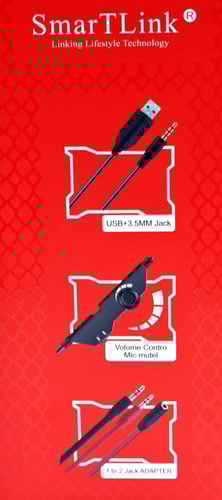 سماعة رأس ستيريو للألعاب من سمارت لينك SL502HF بال...