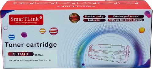 خرطوشة حبر ليزر 17A / CF217A أسود من SMARTLINK – م...