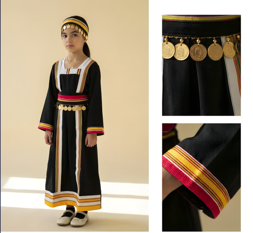 جنوبي عسيري بناتي : يتكون من جلابيه وقطعت راس مع ح...