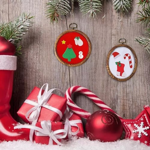 طارة تطريز بيضاوي 9/11 سم