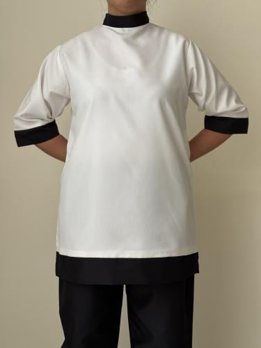 ربطة خلفية اسود ابيض