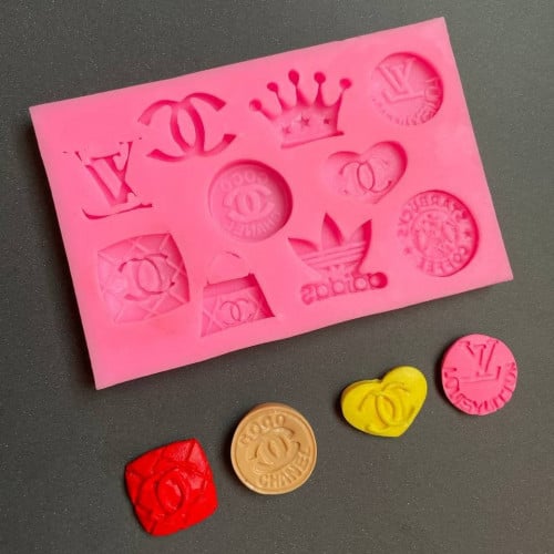 قالب سيلكون شعارات الماركات