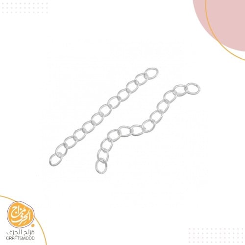 سلسلة فضي قصير B08237