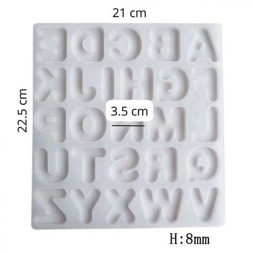 قالب الحروف الانجليزية شفاف