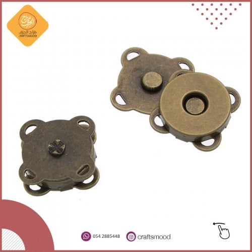 قفل شنطة مغناطيس برونزي B80182
