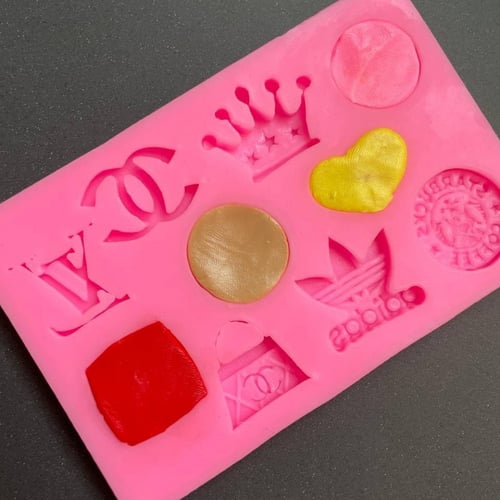 قالب سيلكون شعارات الماركات