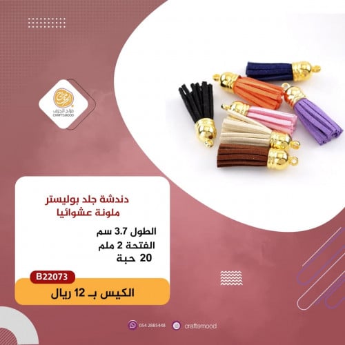 دندشة B22073 ملونة عشوائيا
