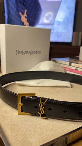 SAINT LAURENT حزام اف سان لوران