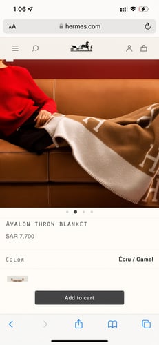 HERMĒS بطانية