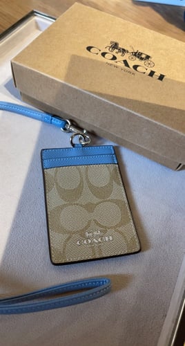 ‏COACH أيدي هولدر كوتش جودة عالية معا البوكس