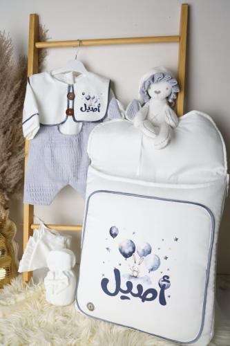 طقم مواليد شتوي