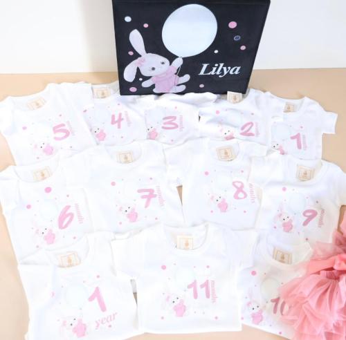 هدية طفل مولود طقم الاشهر