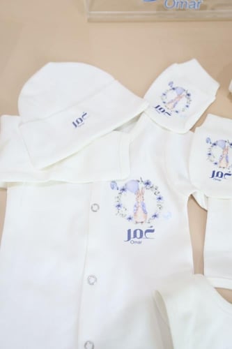 بوكس هدايا مواليد 7 قطع