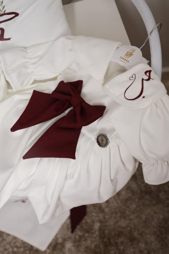 طقم فستان او افرول مع تعليقة