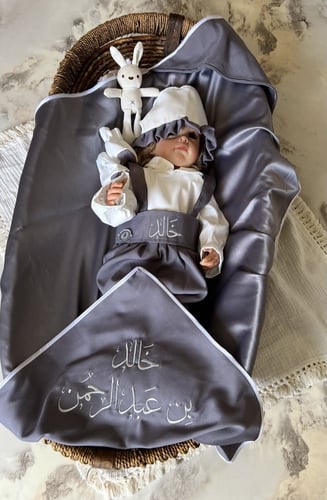 طقم أفرول وقوفلة تطريز