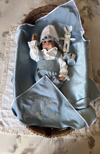 طقم أفرول وقوفلة تطريز