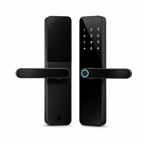 قفل باب ذكي TTLock بالبصمة والكود للفنادق والشقق ا...