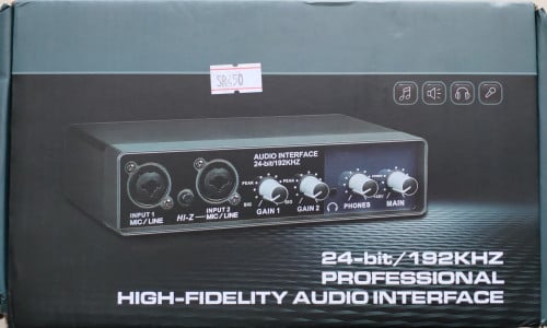 Audio INTARFACE 24-bit / 192KHZ