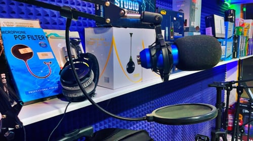 فلتر مايك microphone pop filter