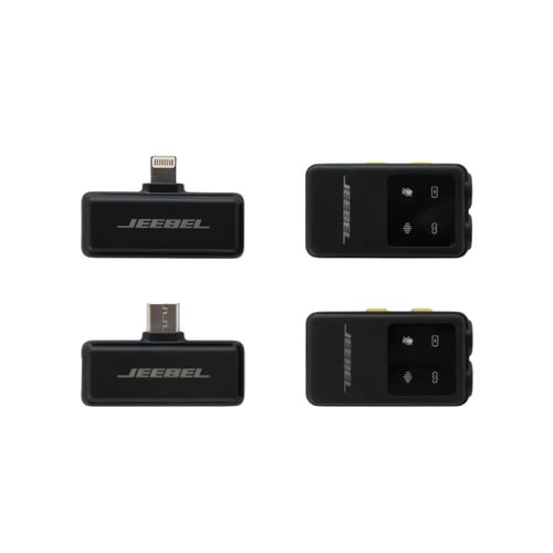 مايك جيبل لاسلكي مزدوج بشاشة رقمية – تقليل ضوضاء 7...