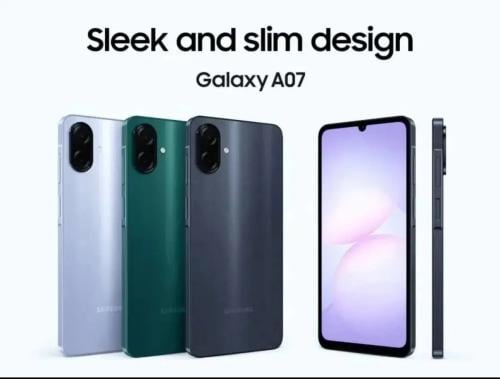 سامسونج - A07, بسعة 128 جيجا, الرام 4 , 4G، متعدد...
