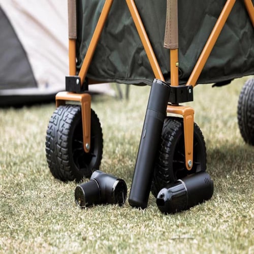 بكج السيارة المتكامل 4 في 1 منفاخ - اشتراك - مكنسة...