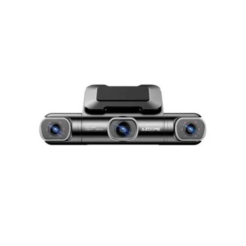 أزدوم - داش كام سيارة أمامي 2k مع 3 كاميرات فل إتش...