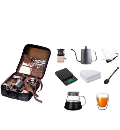 شنطه قهوه V6متكامله