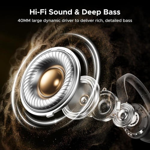 يوجرين هاي تون ماكس 5 سماعات رأس ( أسود / بيج )