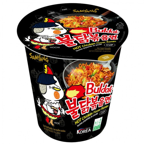 رامن بنكهة الدجاج حار