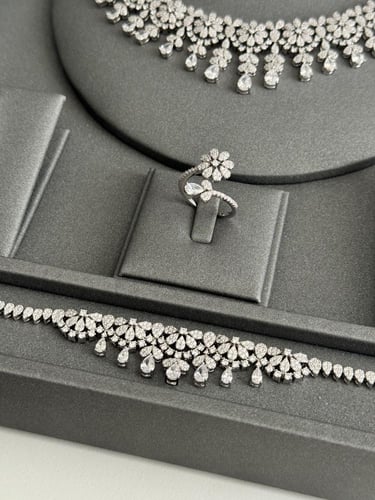 طقم اكسسوار عروس - سناء