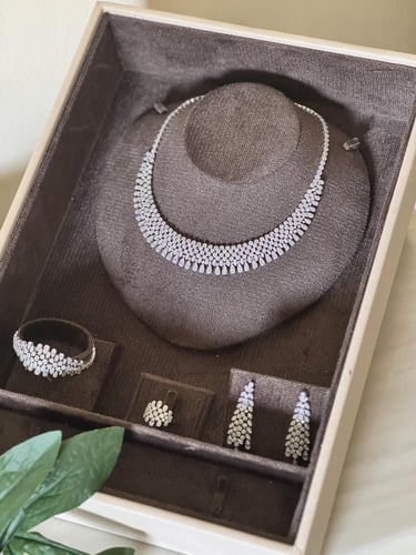 طقم اكسسوار عروس - رونا