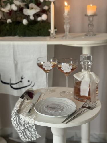 طقم كيك العرسان- مناهل