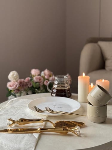 طقم كيك العرسان - زمرد