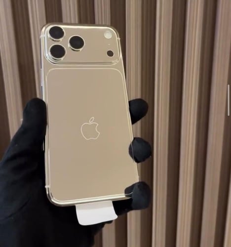 ايفون 17 مطلي بلاتينيوم - أي تصميم من اختيارك - جد...