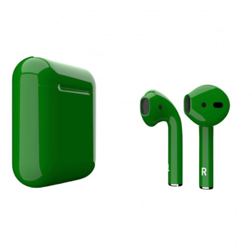 APPLE - ابل ايربودز الجيل الثاني - اخضر غامق لامع