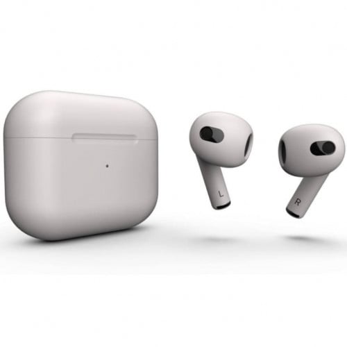 APPLE - آبل ايربودز الجيل الثالث - اسمنتي مطفي