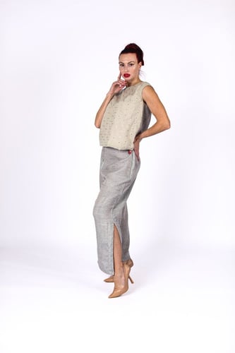 طقم بدلة لنن