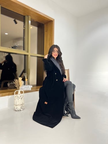 عبايه سوداء شامواه رسميه