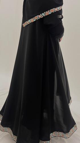 Abaya (38) BlackBerry + full flared story cost
