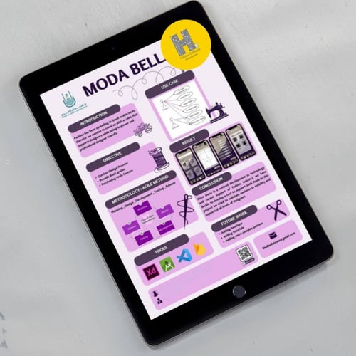 قالب بوستر مشروع تخرج جامعة الباحة