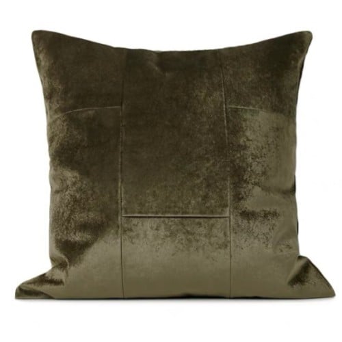 كوشن مخملي زيتي