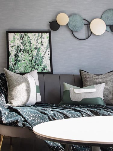 تنسيق خداديات لون اخضر بتصميم مميز